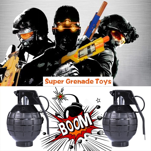 TEPSMIGO 2 Pack Kids Tactical Vest Kit with Grenade Toy