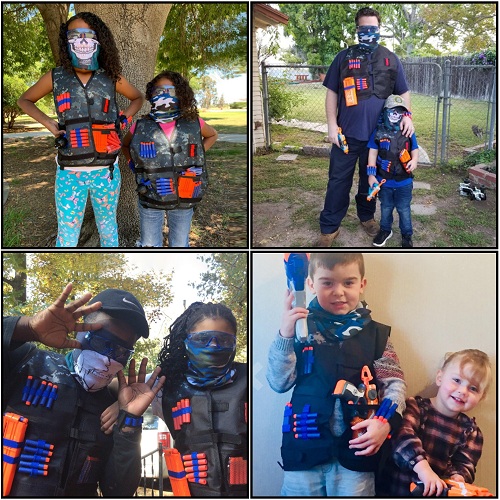 TEPSMIGO 2 Pack Kids Tactical Vest Kit with Grenade Toy