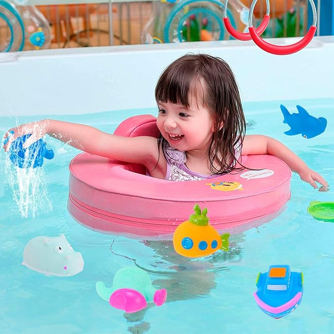 TEPSMIGO Baby Bath Toys for Water Table, Toddler Water Toys 