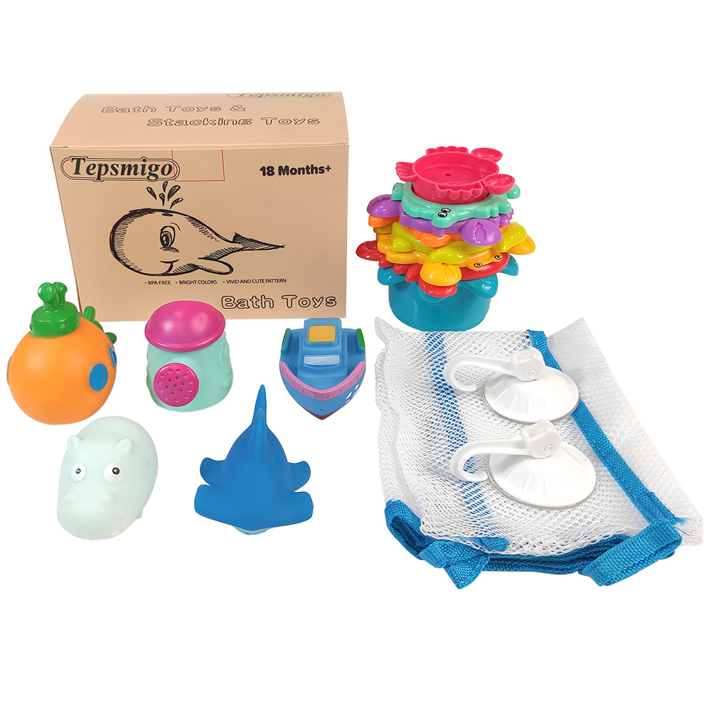 TEPSMIGO Baby Bath Toys for Water Table, Toddler Water Toys 